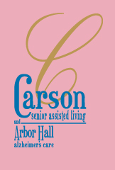 Carson Senior Assisted Living and Arbor hall alzheimer's care